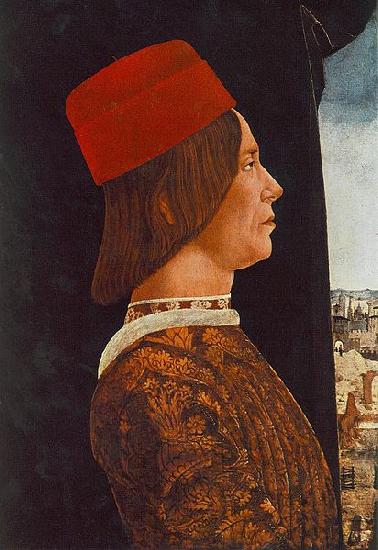 Ercole Roberti Portrait of Giovanni II Bentivoglio Germany oil painting art
